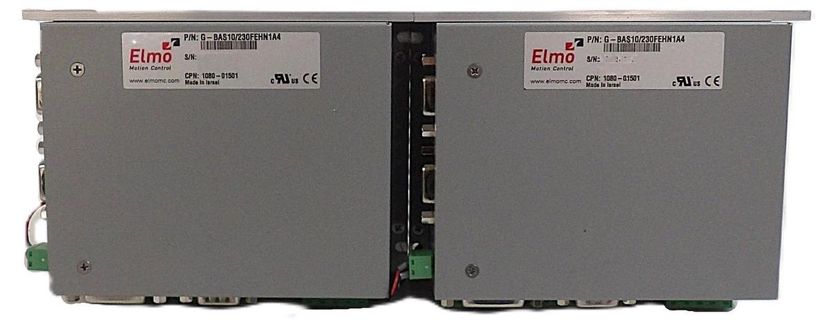 Used Elmo Motion G-BAS10/230FEHN1A4 Servo Drive Module Lot of 2 Working