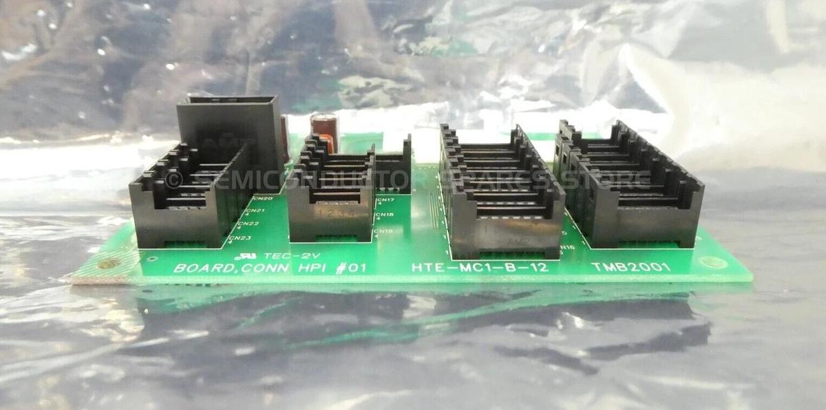 Used TEL Tokyo Electron HTE-MC1-B-12 Connector PCB TMB2001 HPI #01 Lithius Working