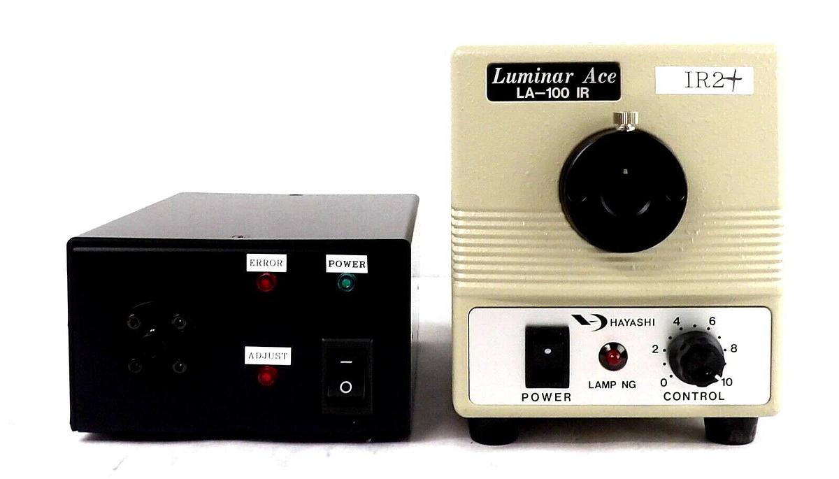 Used Hayashi LA-100IR Light Source Luminar Ace System LTC01A Raytex RXP-1200 Working