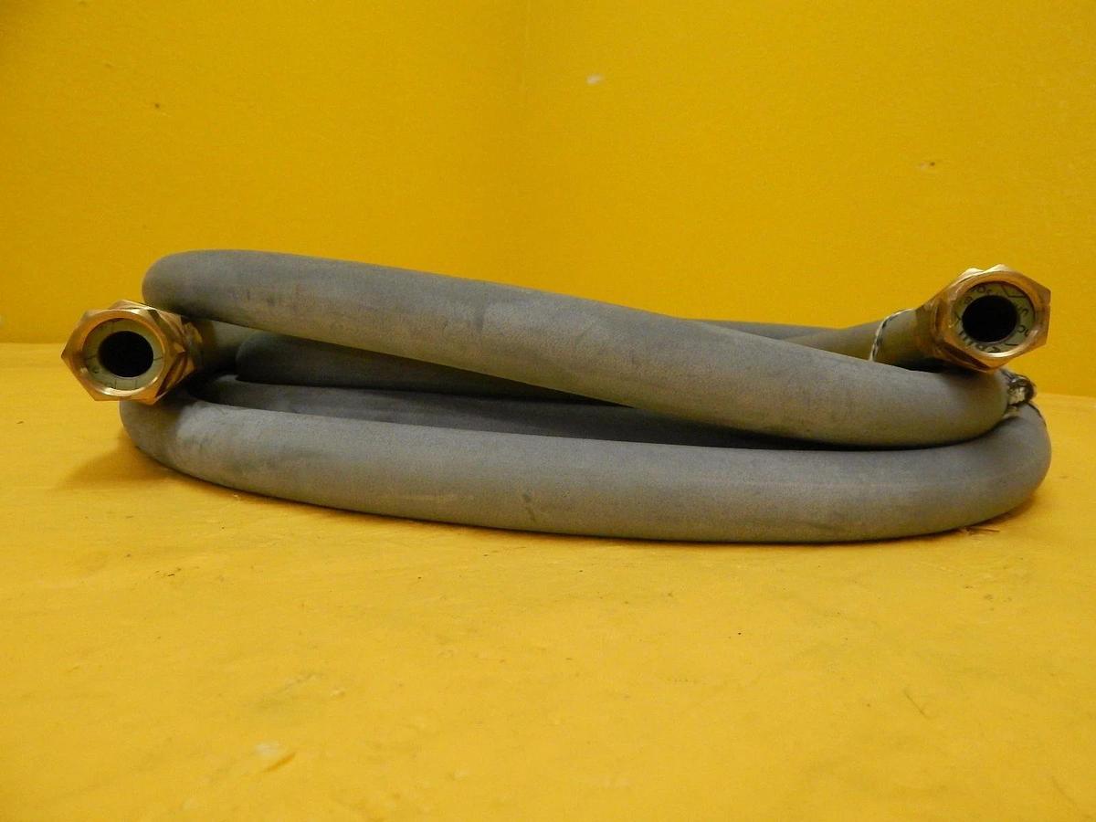 Used Oerlikon 102211837 Cryo Compressor Water Line 6 Meter Set of 2 Used Working