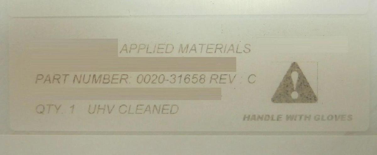 Refurbished AMAT Applied Materials 0020-31658 200mm Vespal Clamp OX MLR NIT Refurbished