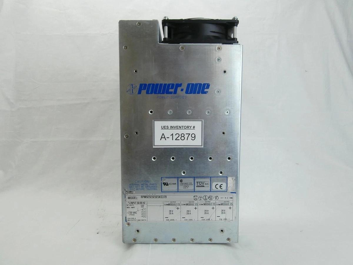 Used Power-One RPM5E5E5E5E5KS379 Power Supply 4000W Teradyne 405-236-00 A Used