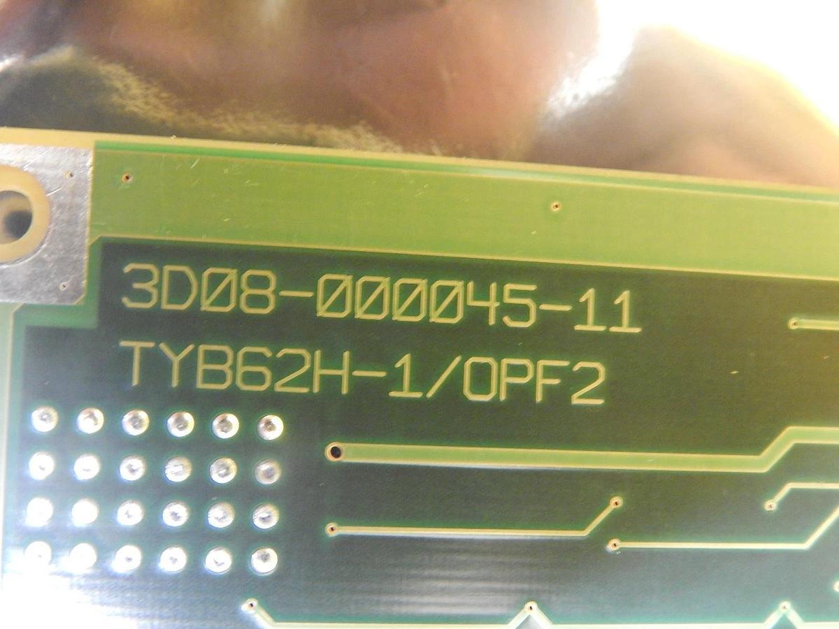 Used TEL Tokyo Electron 3D81-000045-V2 Processor PCB TYB62H-1/OPF2 T-3044SS Used