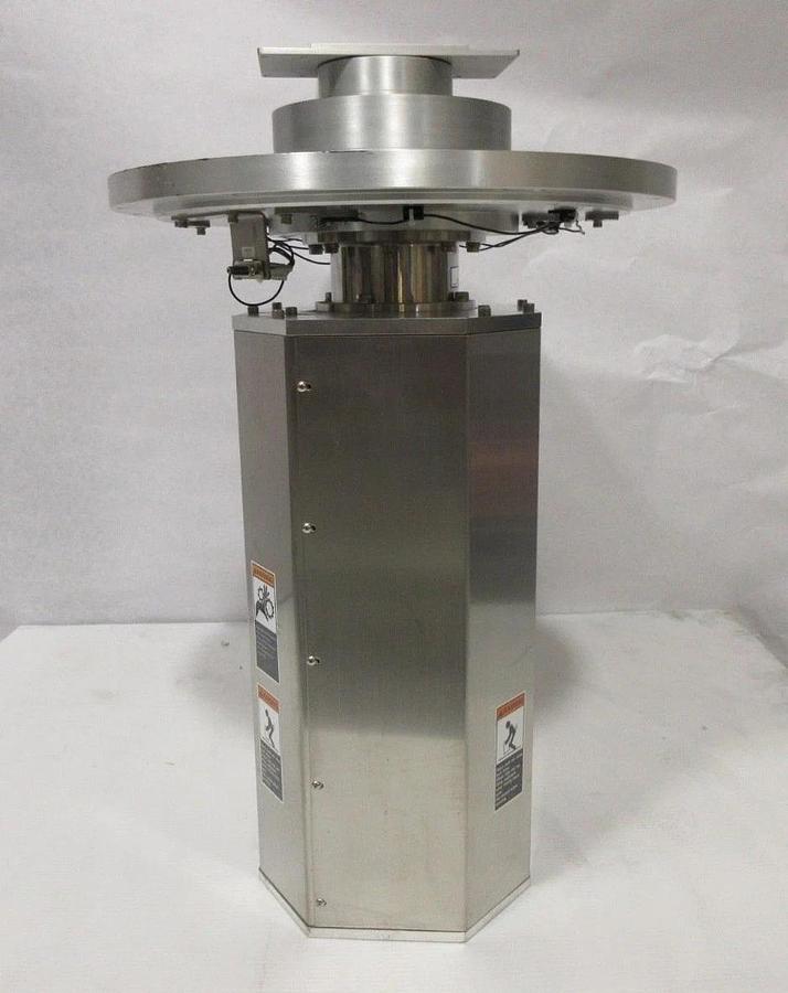 Used Hitachi CR-712V Wafer Handling Clean Robot No End Effector Sanki M-712E Working