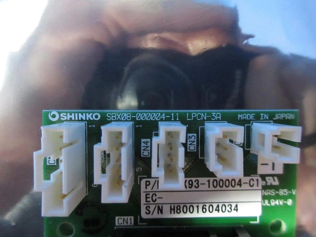 Used Shinko Electric SBX08-000004-11 PCB LPCN-3A SBX93-100004-C1 Used Working