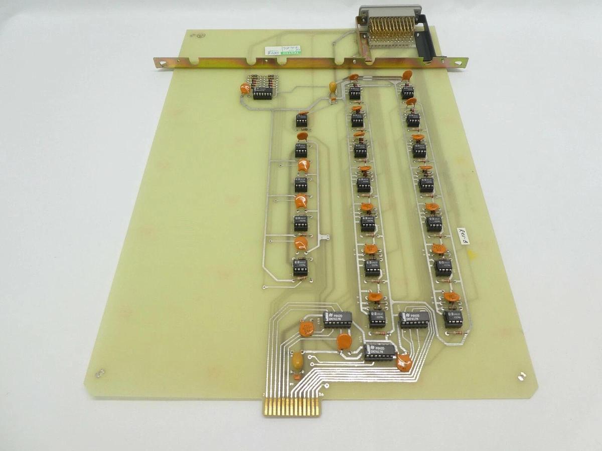 Used Varian Semiconductor VSEA E-F8340001 Data Logger Optical Isolation PCB Rev. B