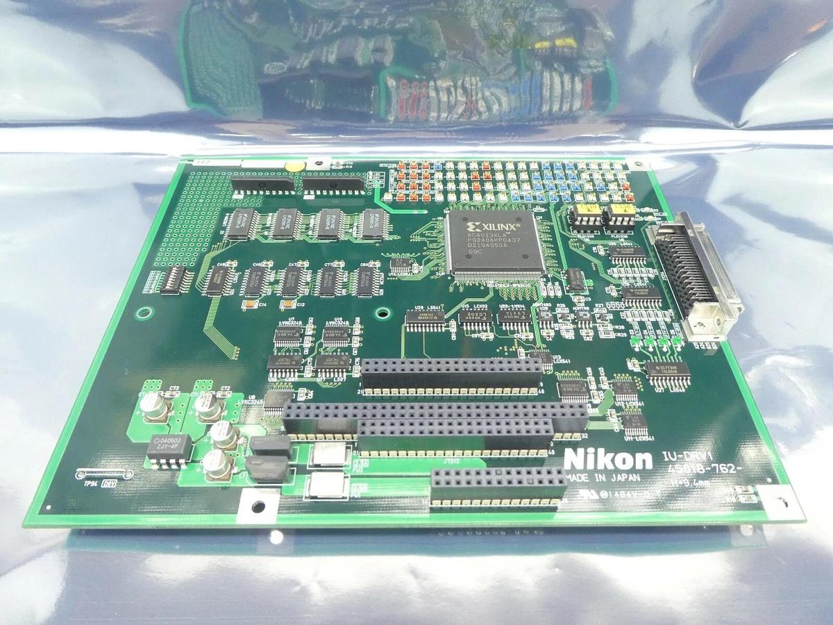Used Nikon 4S018-762 Driver PCB IU-DRV1 NSR FX-601F FPD Lithography System Working