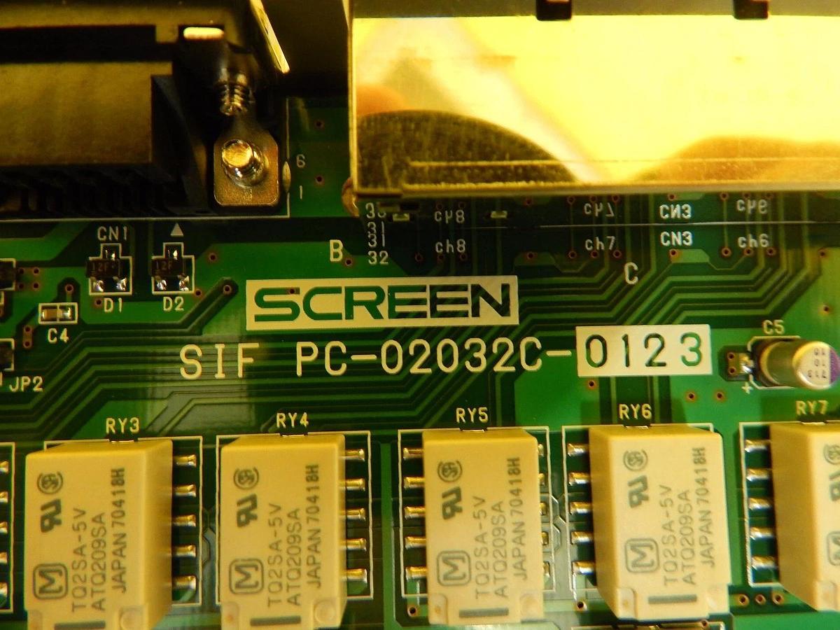Used DNS Dainippon Screen PC-02032C-0123 SIF Interface VMEbus Card PCB SIF-A Used