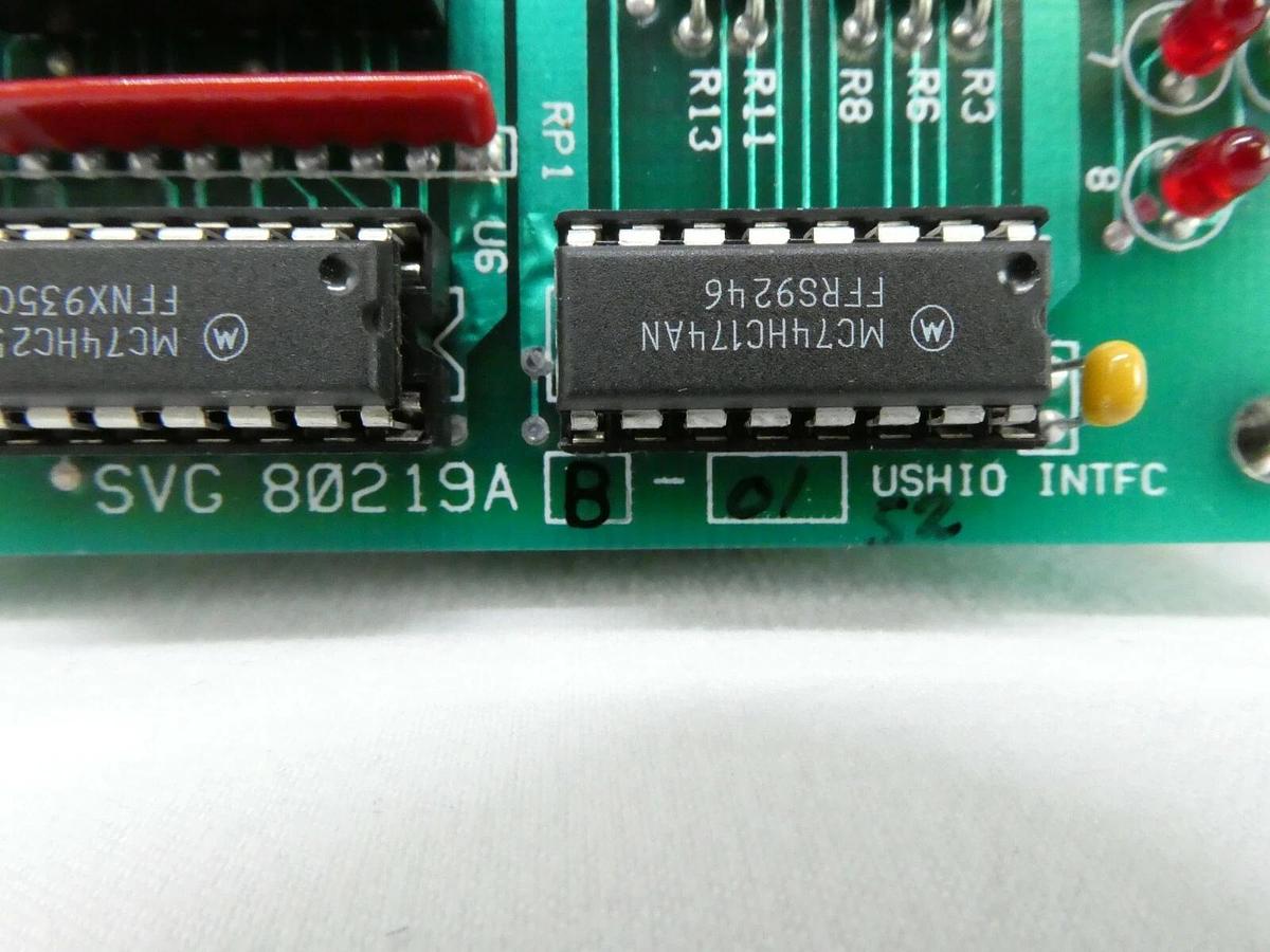 Used SVG Silicon Valley Group 99-80210C5-01G Controller Board PCB 80219AB-01 90S DUV
