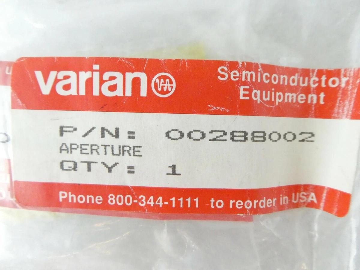 Varian Ion Implant Systems 00288002 .210 Diameter Aperture Lot of 11 New Surplus