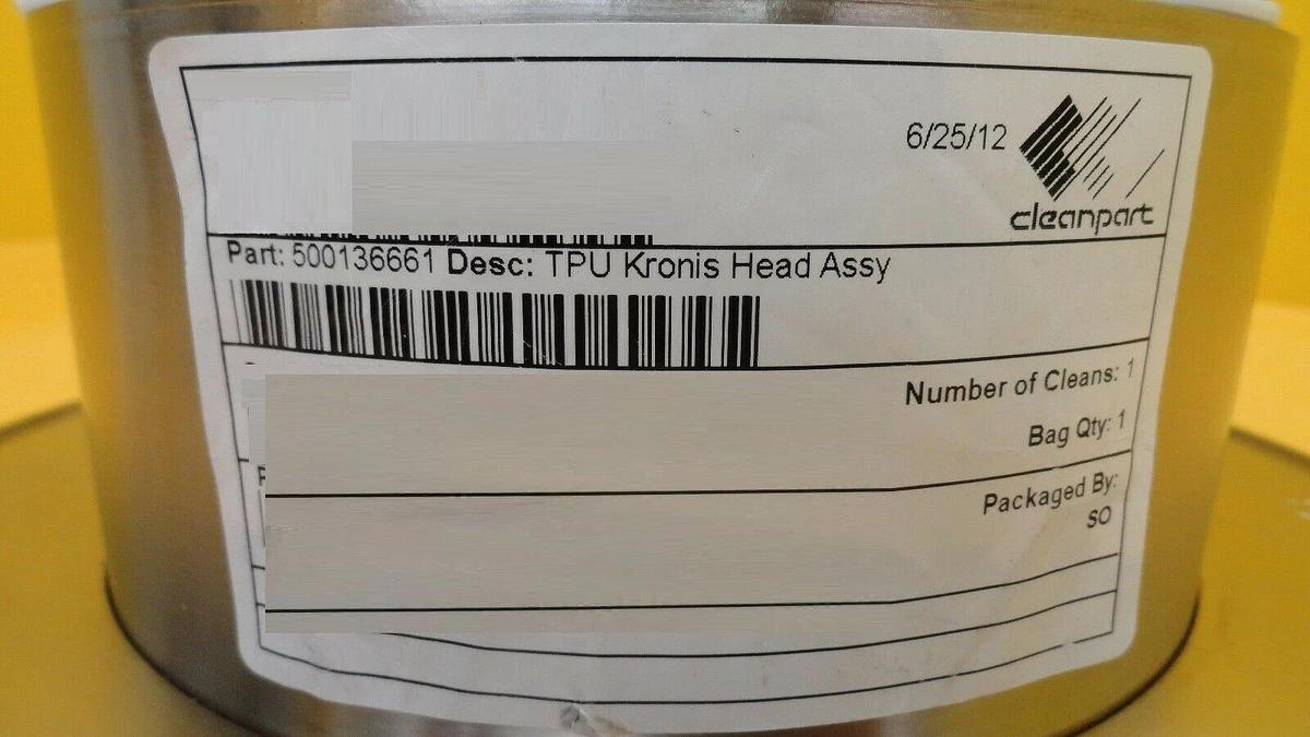 Refurbished Edwards 500136661 TPU Kronis Head Assembly Gas Abatement Cleanpart Refurbished