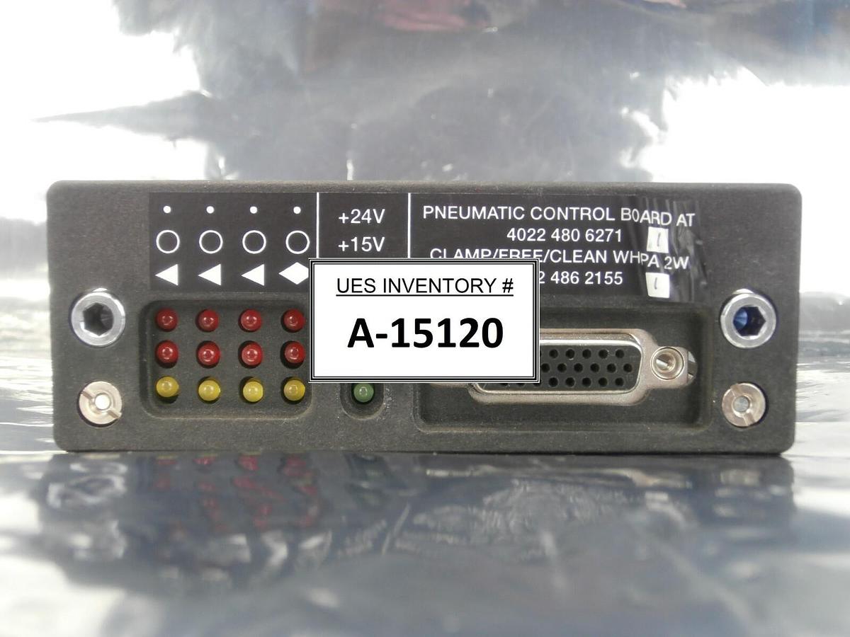 Used KV Automation 4022.480.62711 Pneumatic Control Board AT PCB 4022.486.21551 Spare