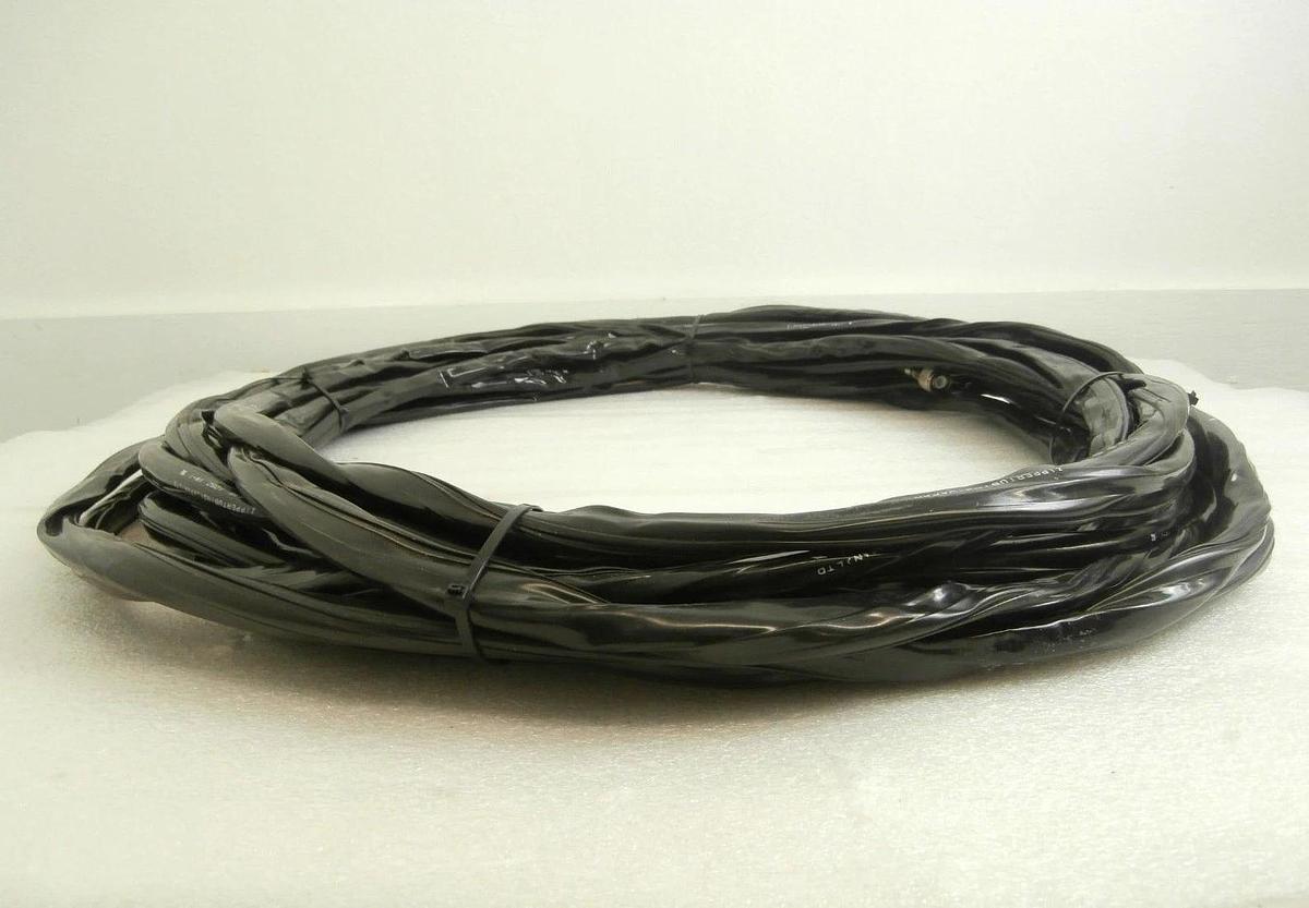 Used Hitachi 201A1 RF Cable 72 Foot 22M M-511E Microwave Plasma System Working