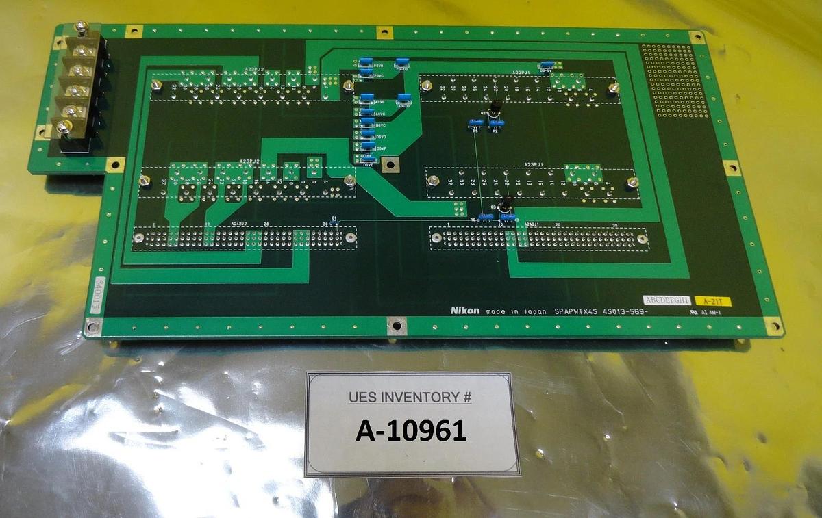Used Nikon 4S013-569 Relay Interface Board PCB SPAPWTX4S NSR-S205C System Used