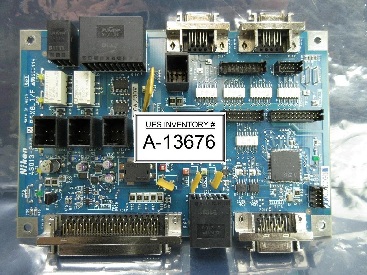 Used Nikon 4S013-840-2 Interface Board PCB RSX8_I/F NSR-S620D ArF Immersion Used
