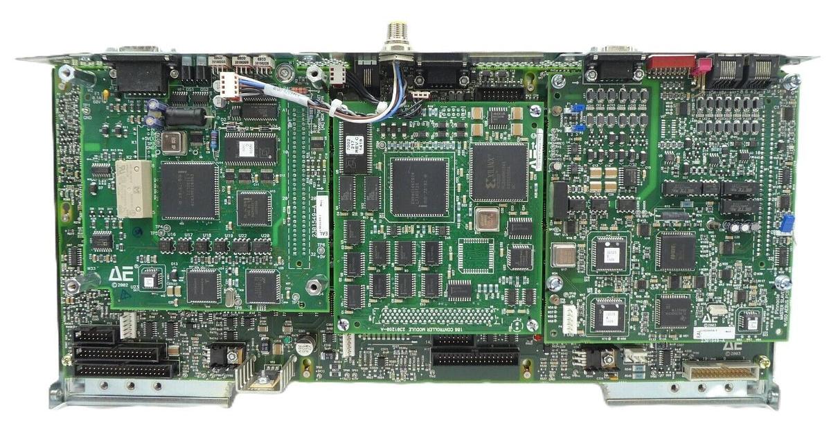 Used AE Advanced Energy 3054108-11 Pinnacle Control PCB Assembly 2301637-A 1301203