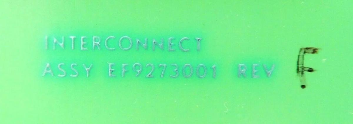 Varian Semiconductor VSEA EF9273001 Interconnect PCB Rev. F New Surplus