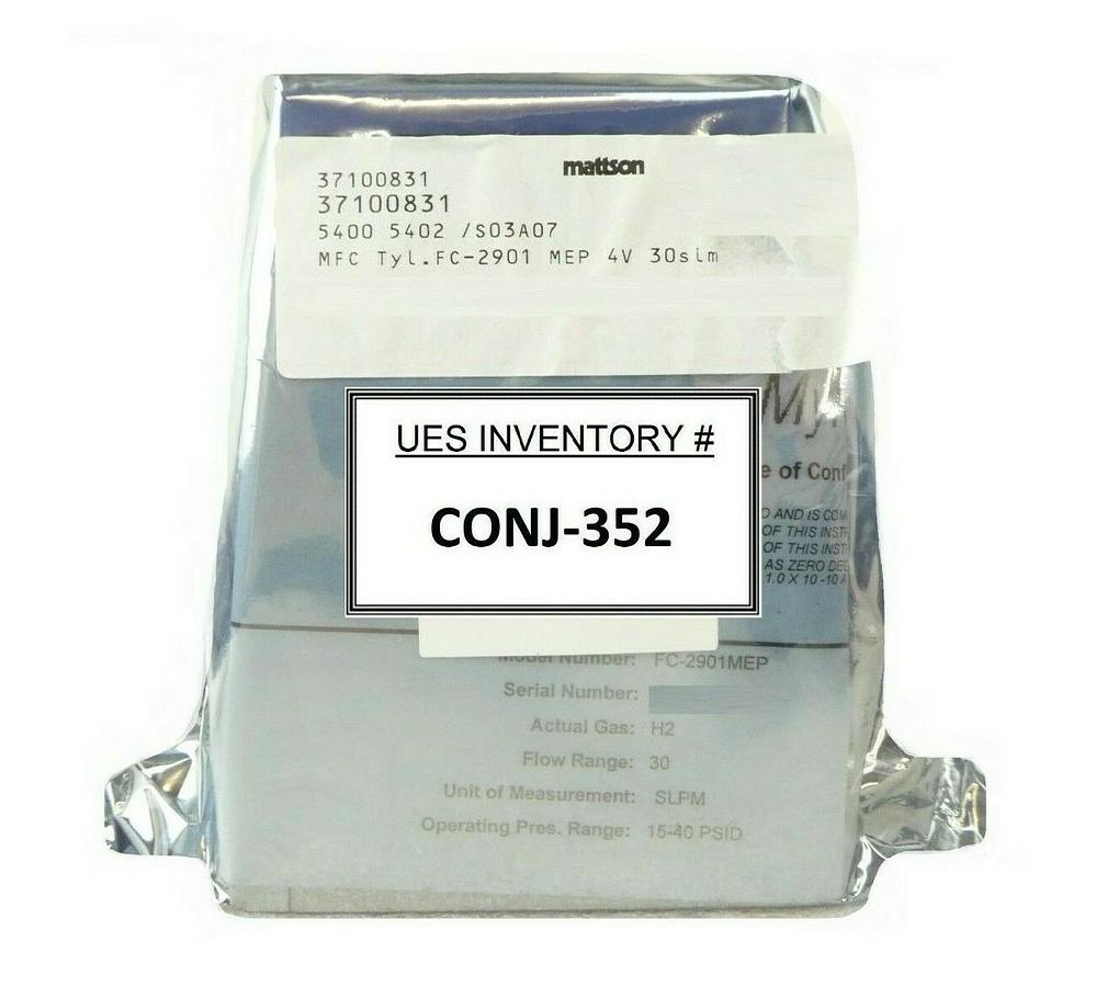 Mykrolis FC-2901MEP Mass Flow Controller MFC Tylan Mattson 37100831 New Surplus