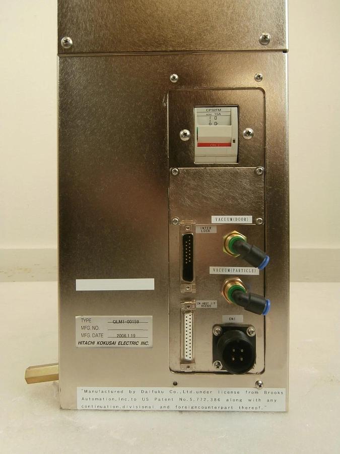 Used Hitachi Kokusai Electric QLM1-00159 Quick Load Box Pod Opener Controller Working