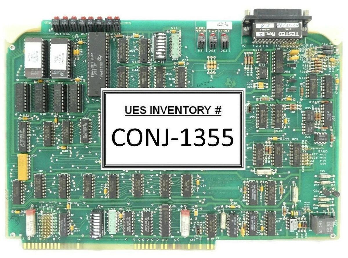 Used Texas Instruments 1600162-0001 PCB Card TM990/308 Varian H2263001 Rev. 2 Working
