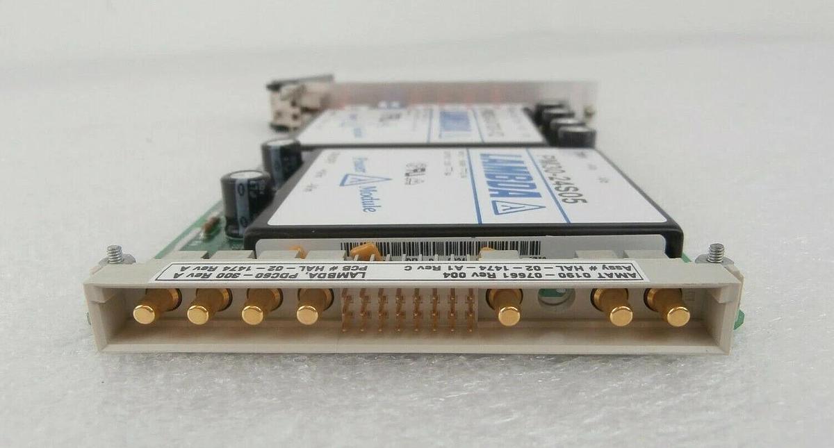 Used Lambda PDC60-300 Power Supply PCB Card HAL-02-1474-A1 AMAT 0190-07661 Working