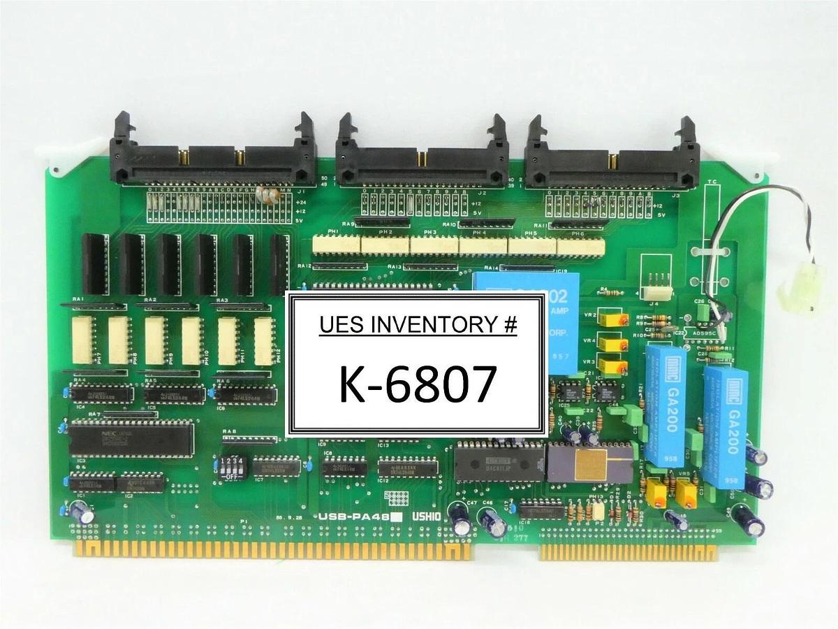 Used Ushio USB-PA48 PCB Card A106 9511 SVG 90S DUV Lithography System Working Spare