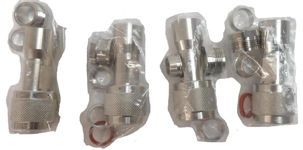 Used Kurt J. Lesker IFTHG013051 RF Instrumentation Feedthrough Reseller Lot of 4 New