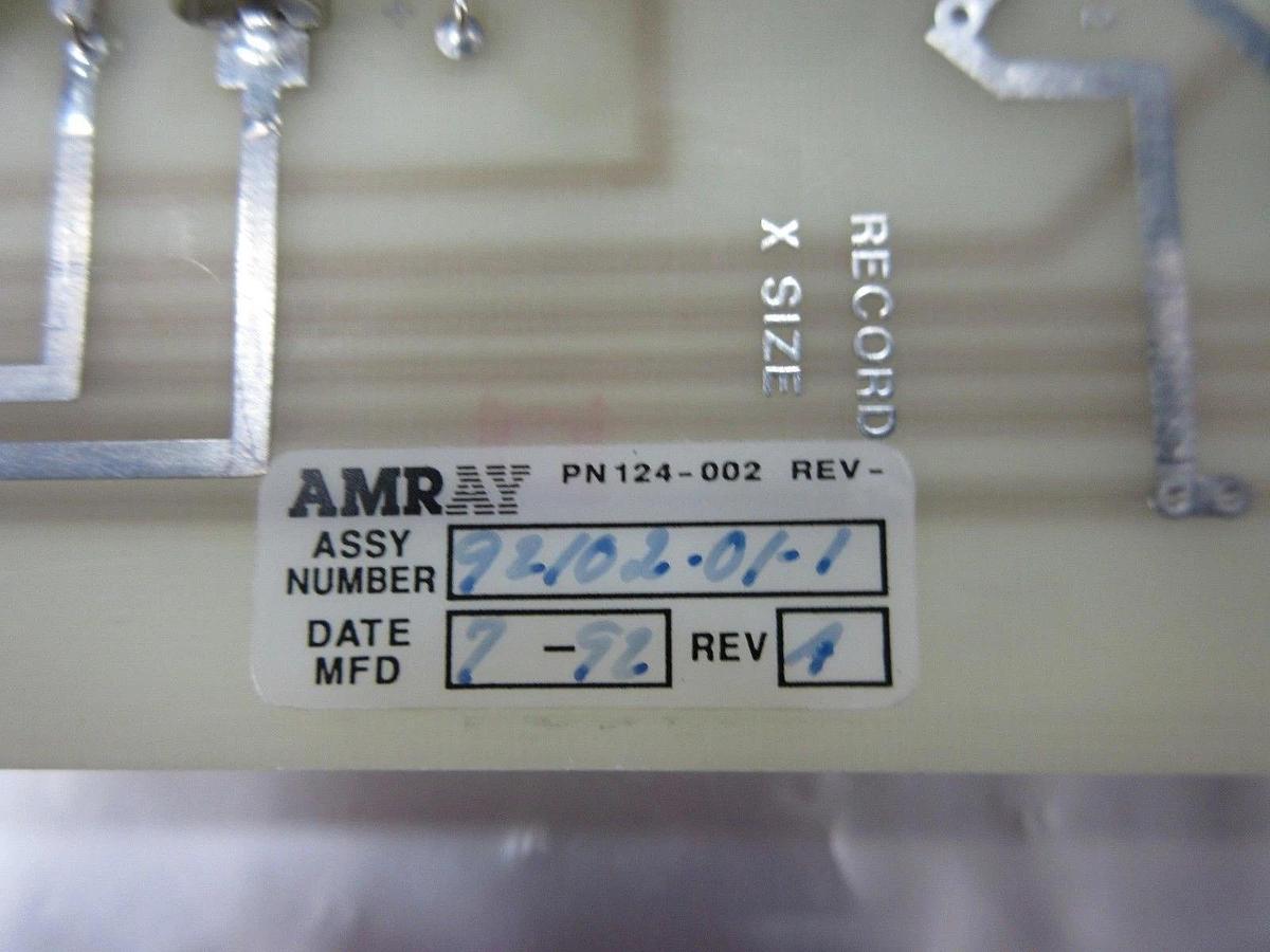 Used Amray 92102-01-1 High Speed Deflection Power Amplifiers Used Working