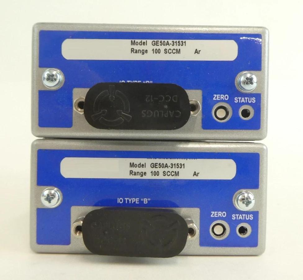 Used MKS Instruments GE50A Mass Flow Controller MFC GE50A-32796 GE50A-31531 Lot of 5