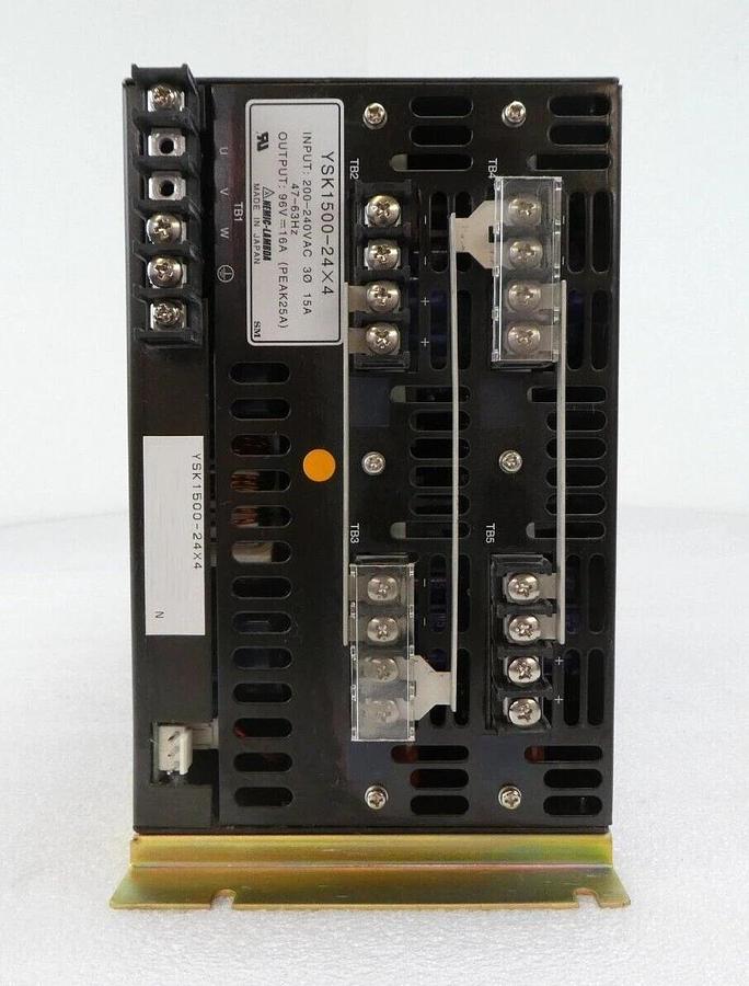 Used Nemic-Lambda YSK1500-24X4 Nikon NSR Series Reseller Lot of 2 Working Surplus