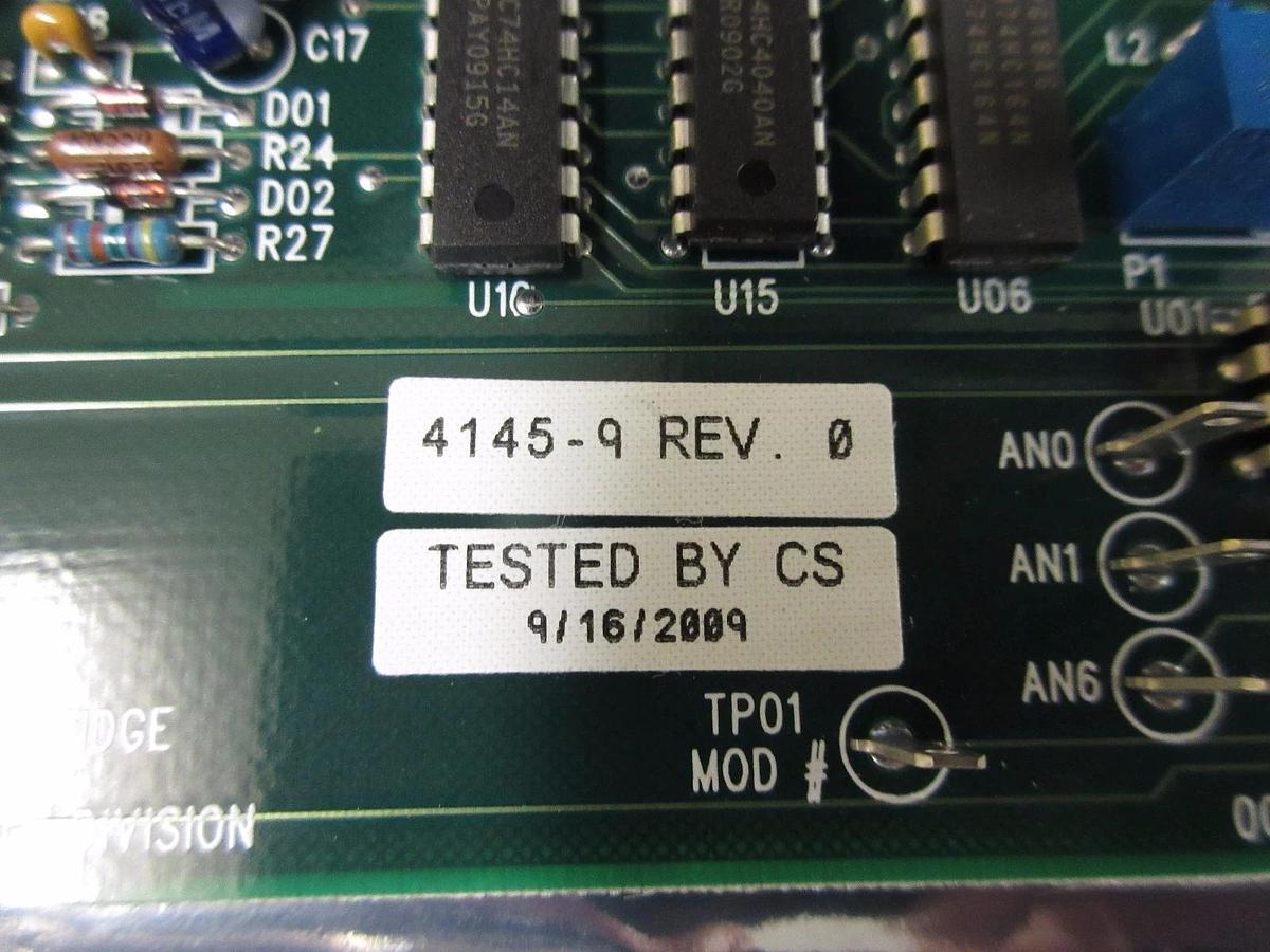Used S&C Electric 4145-9 Data Interface for 312kVA Bridge PCB 005-145-6 Working