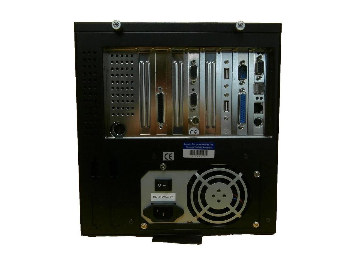 Used Denichi Computer Devices EN-6138 Industrial Computer PC 1.2GHz Cognex Working
