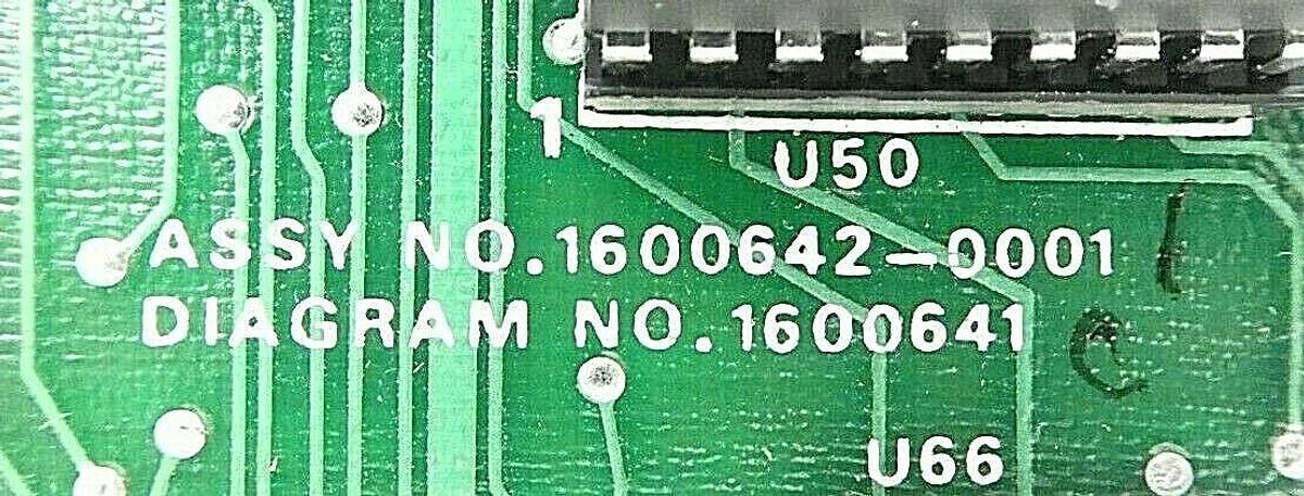 Used Texas Instruments 1600642-0001 1 Disc Control PCB Card TM990/303B Varian 2204049