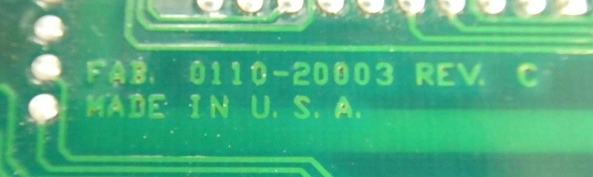 Used AMAT Applied Materials 0100-20003 Digital I/O PCB Card P5000 Untested Surplus