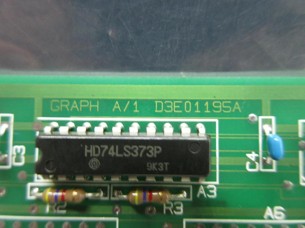 Used Kokusai Electric D3E01195A Processor Board PCB GRAPH Used Working