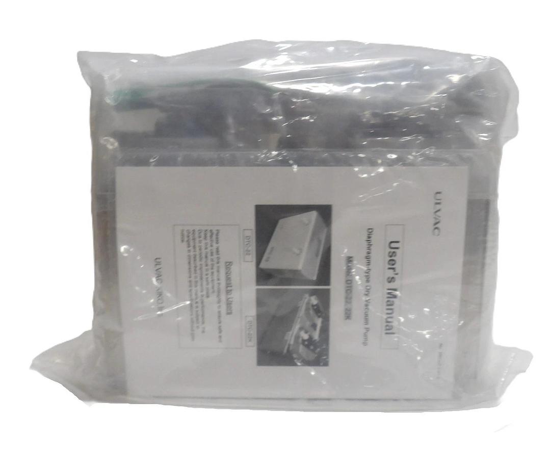 Used Ulvac Technologies DTC-22K Diaphragm Vacuum Pump Ebara C-4008-242-0011 New