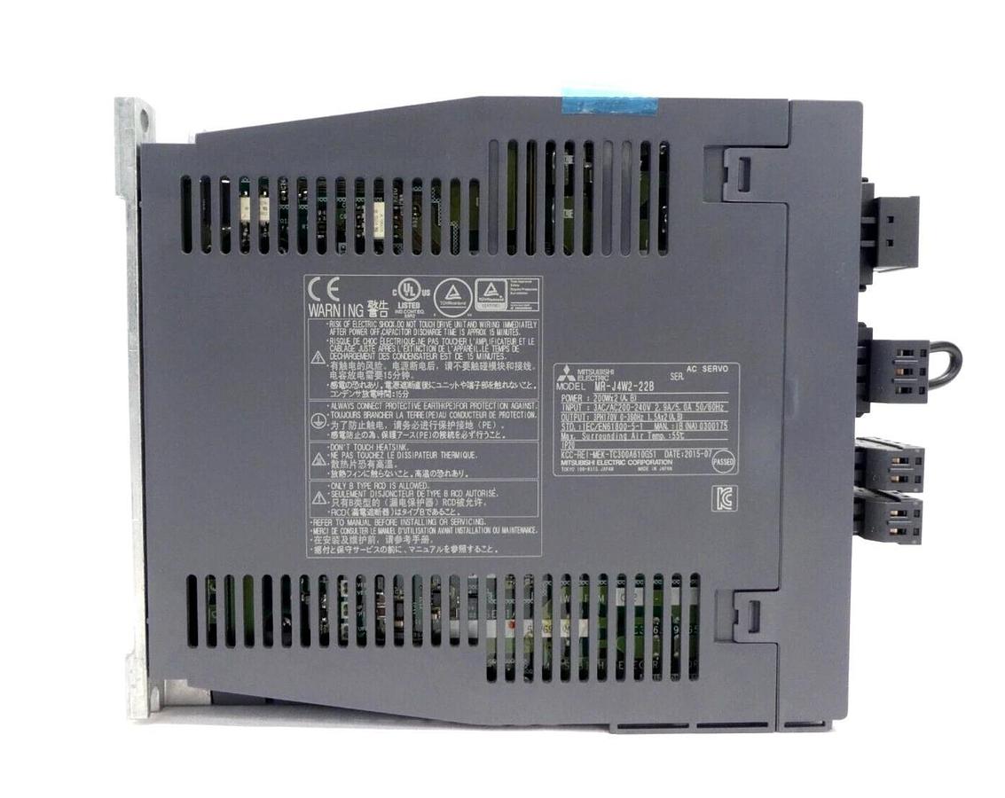 Mitsubishi Electric MR-J4W2-22B Motor Driver Tray XY TEL 5K86-000511-11 New