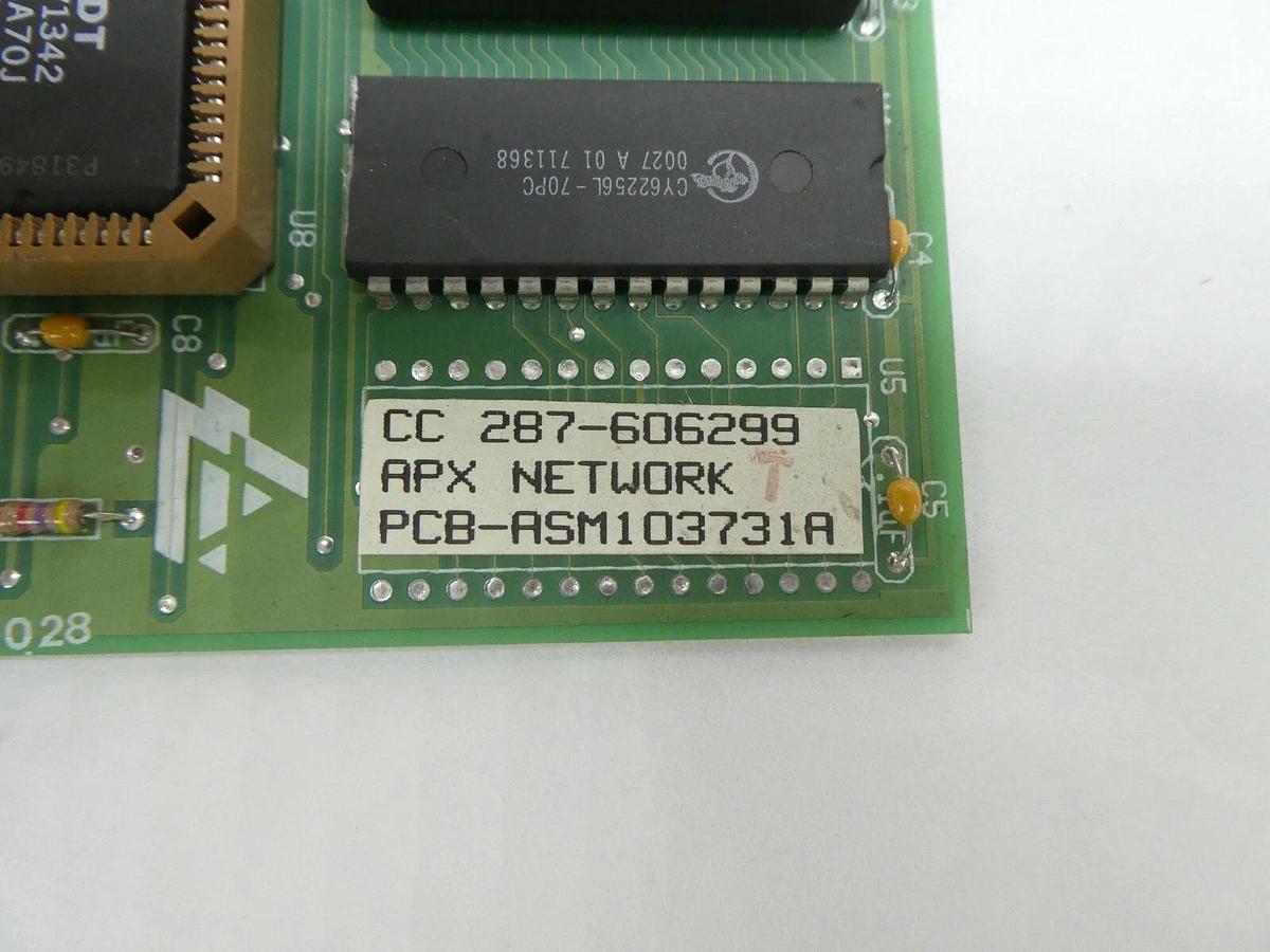 Used Air Products CRSD 1037 APX Network PCB Card CC 287-606299 ASM103731A Working