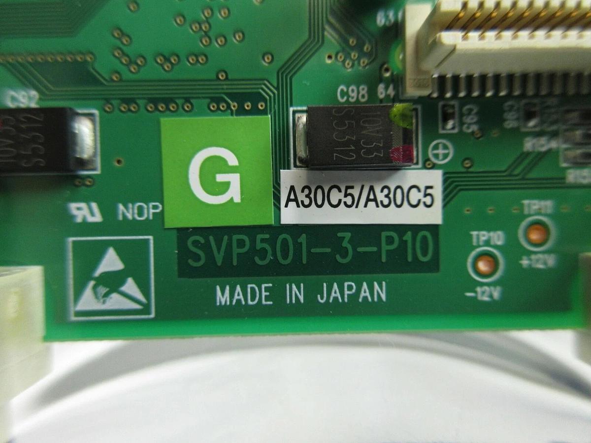 Used Sanritz Automation SVP501-3-S Processor PCB Card 02EP3 DNS FC-3000 Used Working