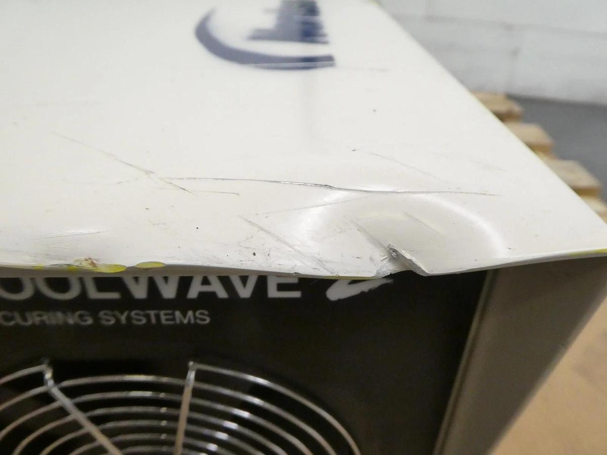 Used Nordson D99-UVETL17 UV Curing Systems MPS2-610V CoolWave 2 CW2 Untested As-Is
