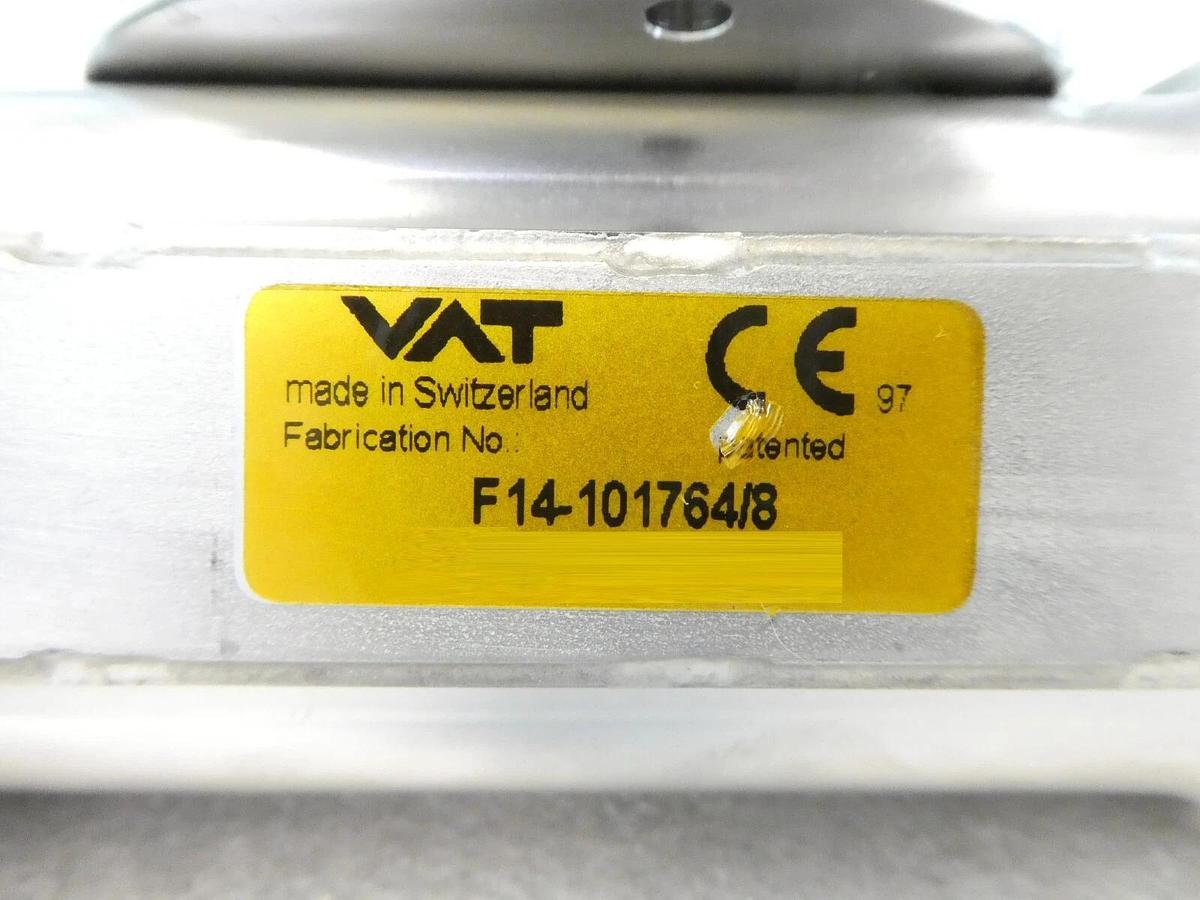 Used VAT F14-101764 High Vacuum Pneumatic Gate Valve 14.0 HV Series Working Spare