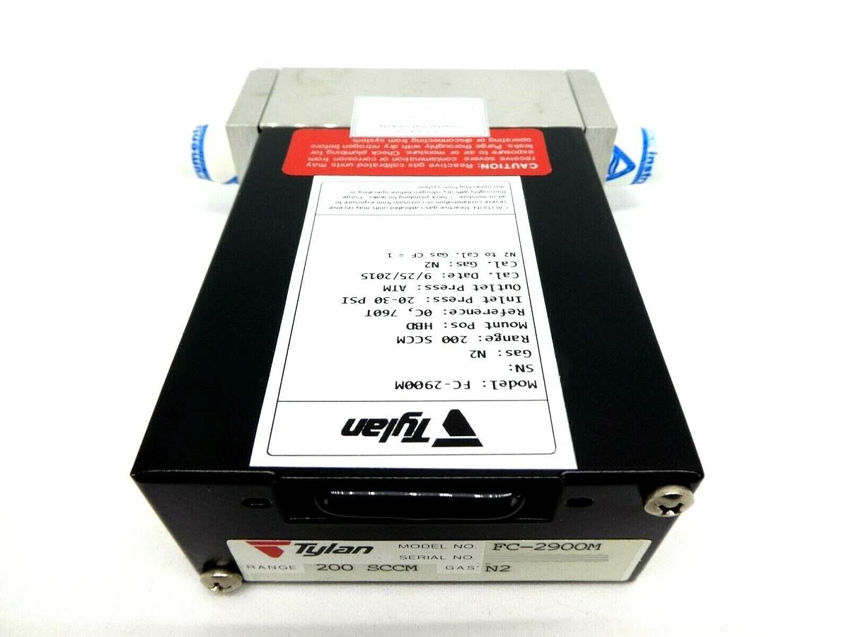 Refurbished Tylan FC-2900M Mass Flow Controller MFC 200 SCCM N2 2900 Series Refurbished