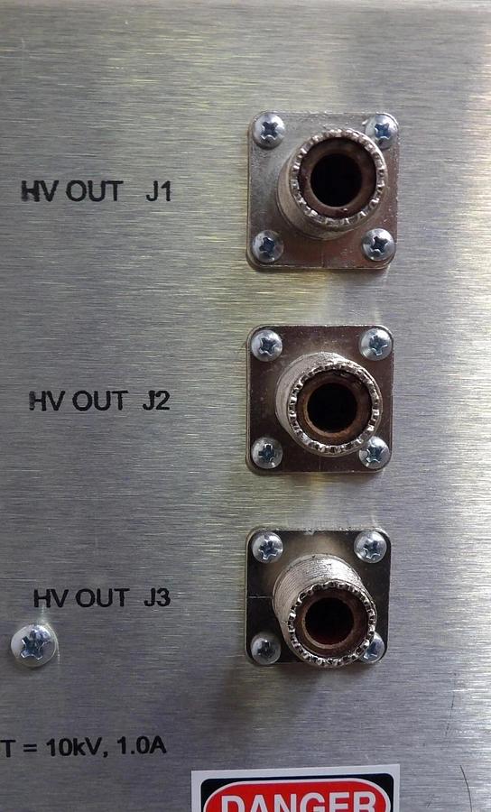 Used Universal Voltronics ERC-10-1000N-STD-J37 High Voltage Power Supply Working