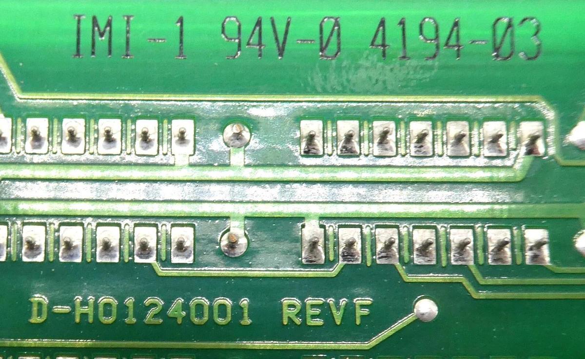 Used Varian Semiconductor VSEA D-H012 001 I/O Expansion PCB Card D-H0124001 Working