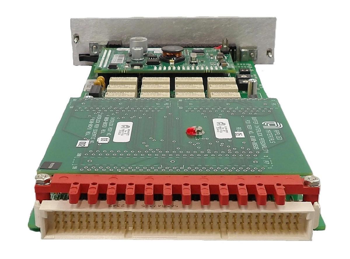 Used AMAT Applied Materials 0090-00353 Buffer Interlock PCB Card 0100-20458 Working