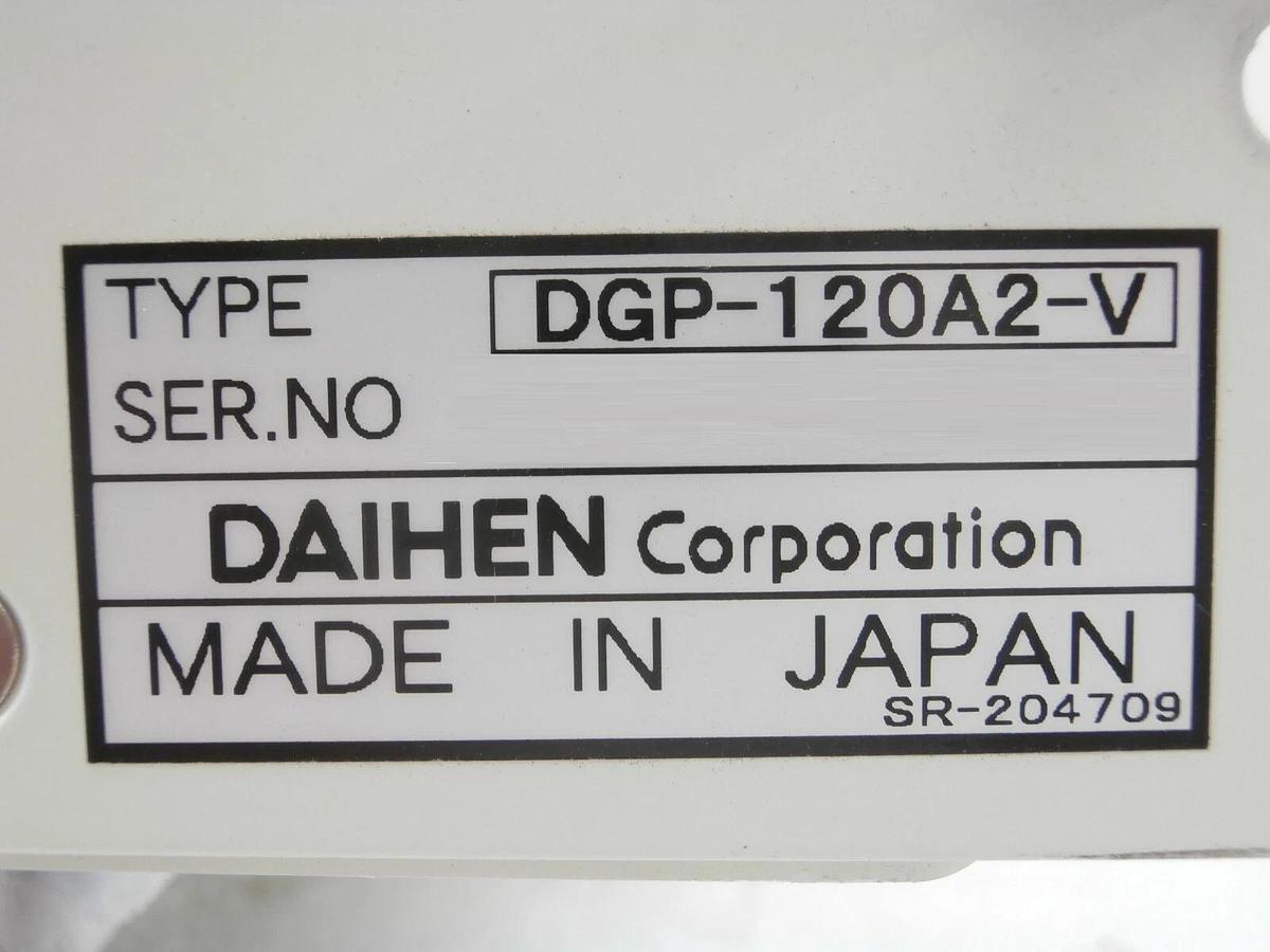 Used Daihen AGA-50B2-V RF Generator DGP-120A2-V TEL 3D80-001479-V1 Tested Working