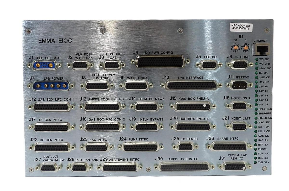 Used Lam Research 853-190332-001 ASM FE-HD Cobalt Conta EMMA EIOC Controller Working