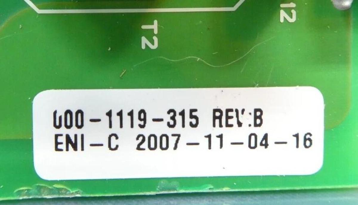 Used ENI Power Systems 003-1119-315 Power Distribution PCB 000-1119-315 Working Spare