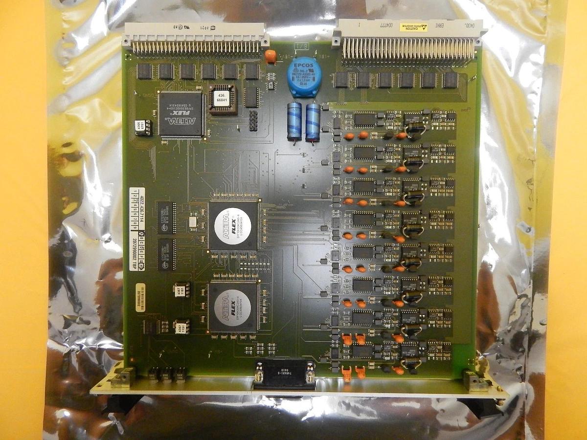 Used ASML 4022.436.7714 Embedded Programmable Logic VME Card PCB Used Working
