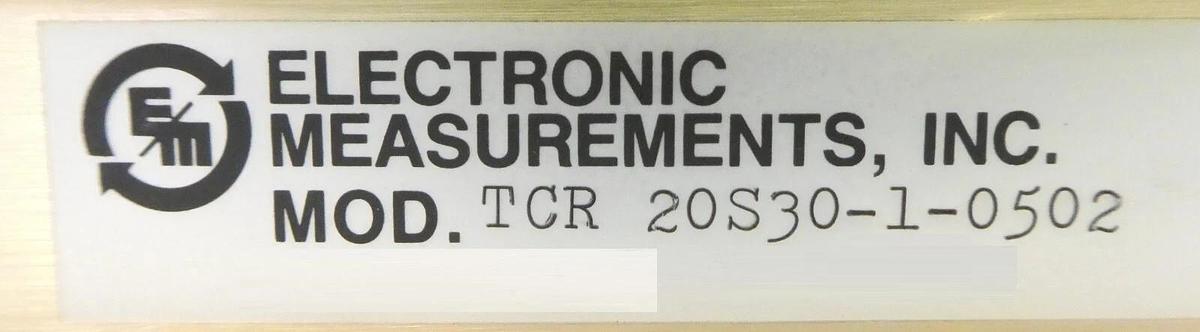 Used Electronic Measurements 20S30-1-0502 TCR Power Supply Reseller Lot of 2 Surplus